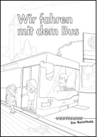 Busschule Malvorlage