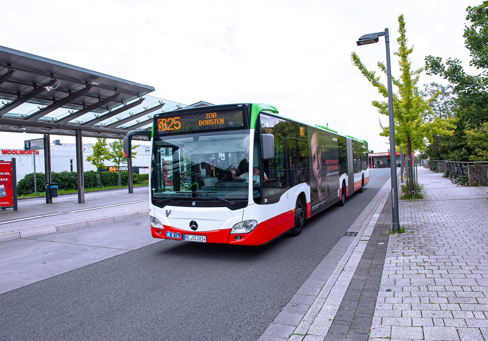 SB25 Richtung Dorsten in Marl Mitte